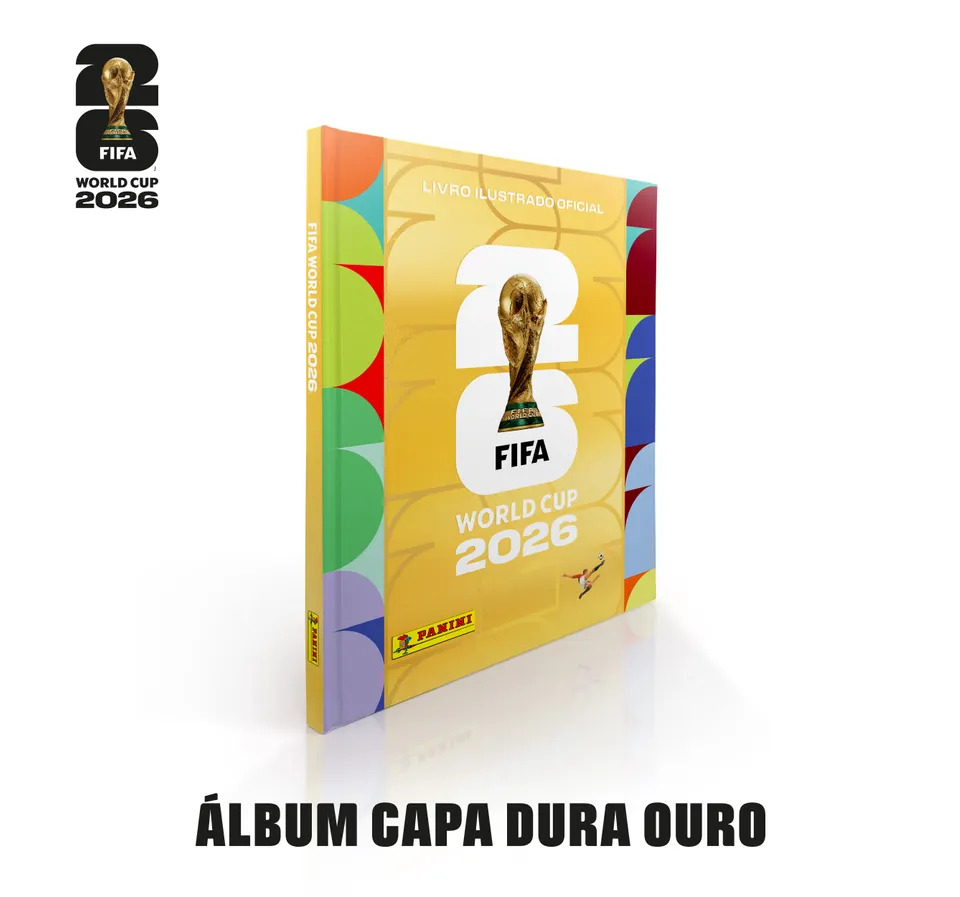 Álbum Capa Dura Ouro